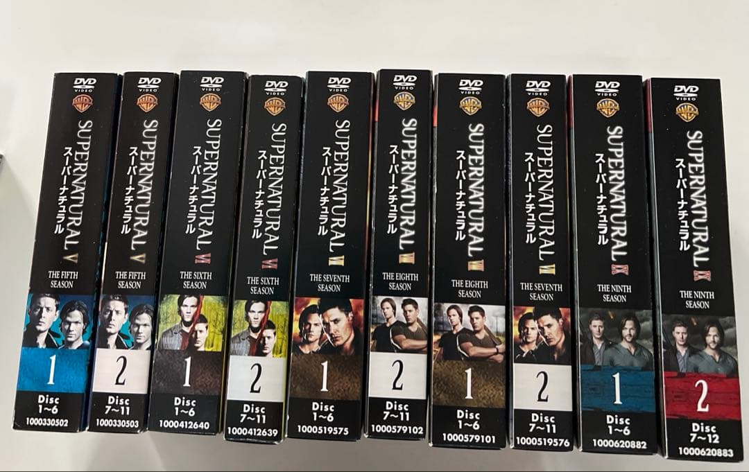 スーパーナチュラル　DVD 全シーズン