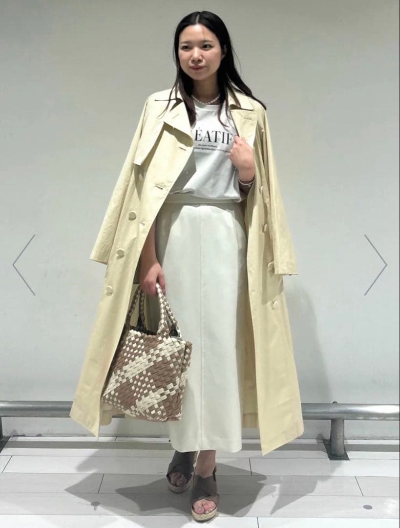 新品未使用UNTITLED・アンタイトル トレンチコート　サイズS.M