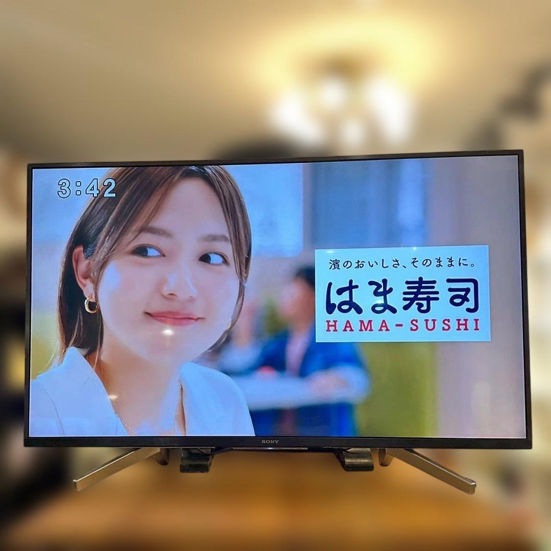 iΦ【美品】SONY 4K 液晶テレビ KJ-43X8500F 2018年製