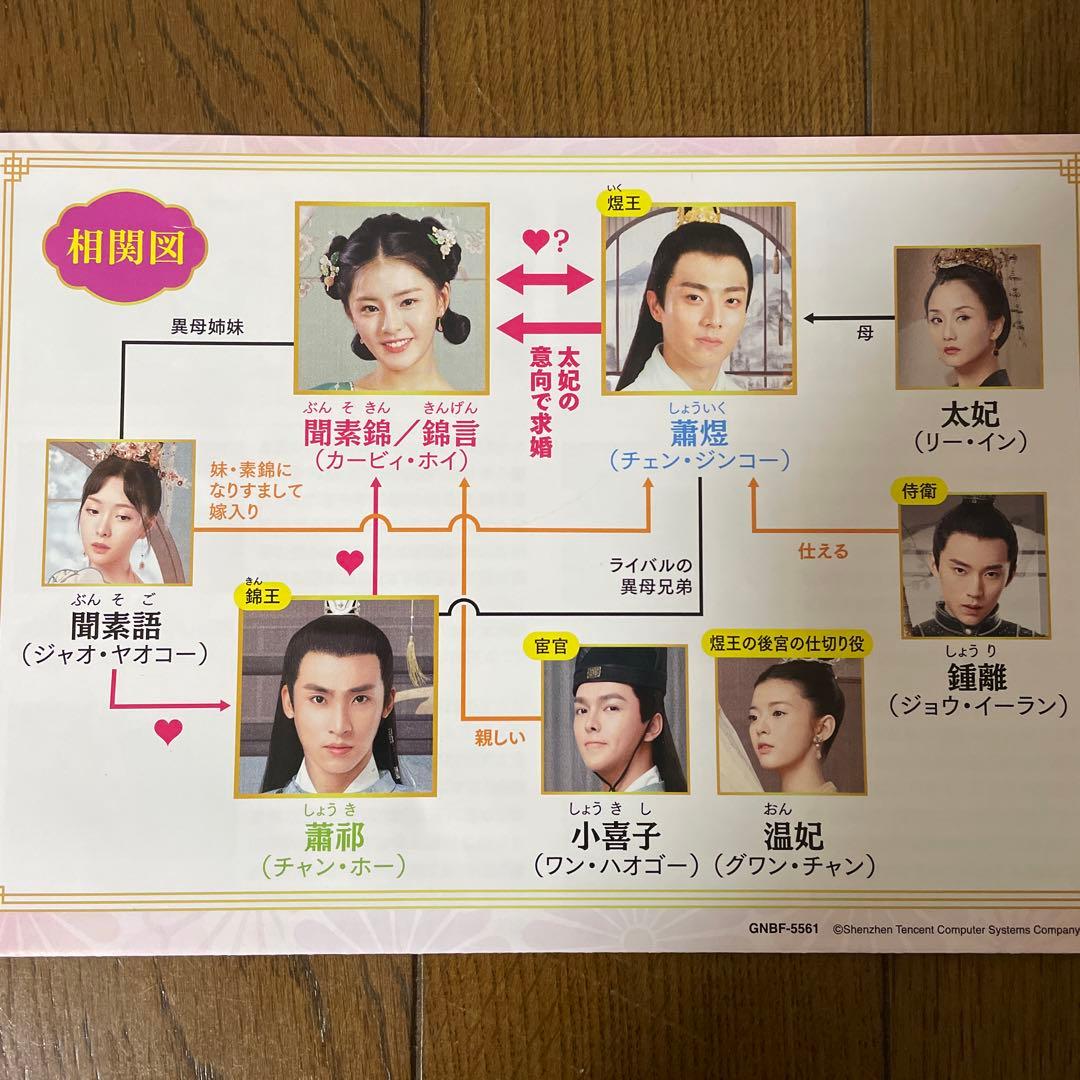 中国時代劇ドラマ「初恋王宮 お妃さまと呼ばないで 」DVD-SET1-3 全巻