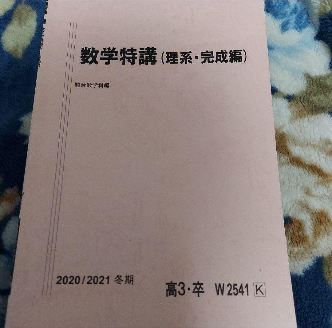 《超激安特価》駿台 夏期・冬期講習 テキスト 【数学・物理】 2020/2021
