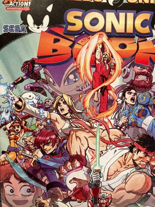 Sonic boom #10 ストリートファイター レアカバー