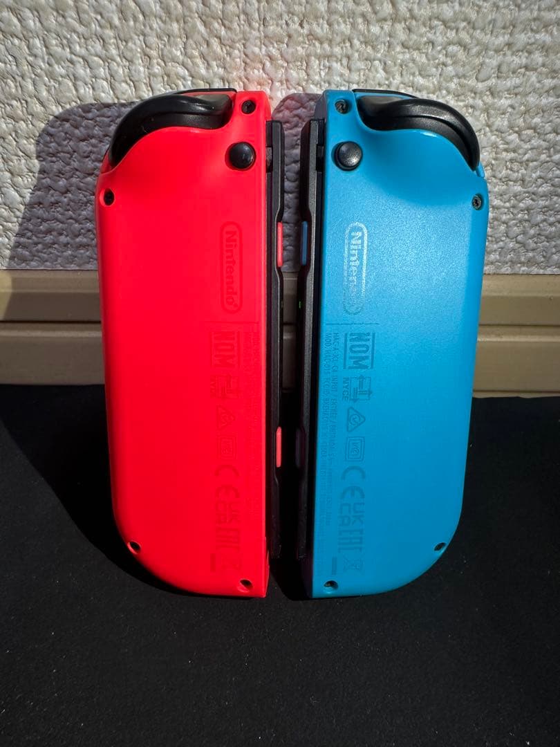 美品 バッテリー強化版 Switch 赤青 完品 動作良好