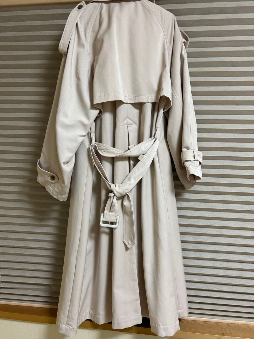 THETOE Roosevelt trench coat ベージュ　S