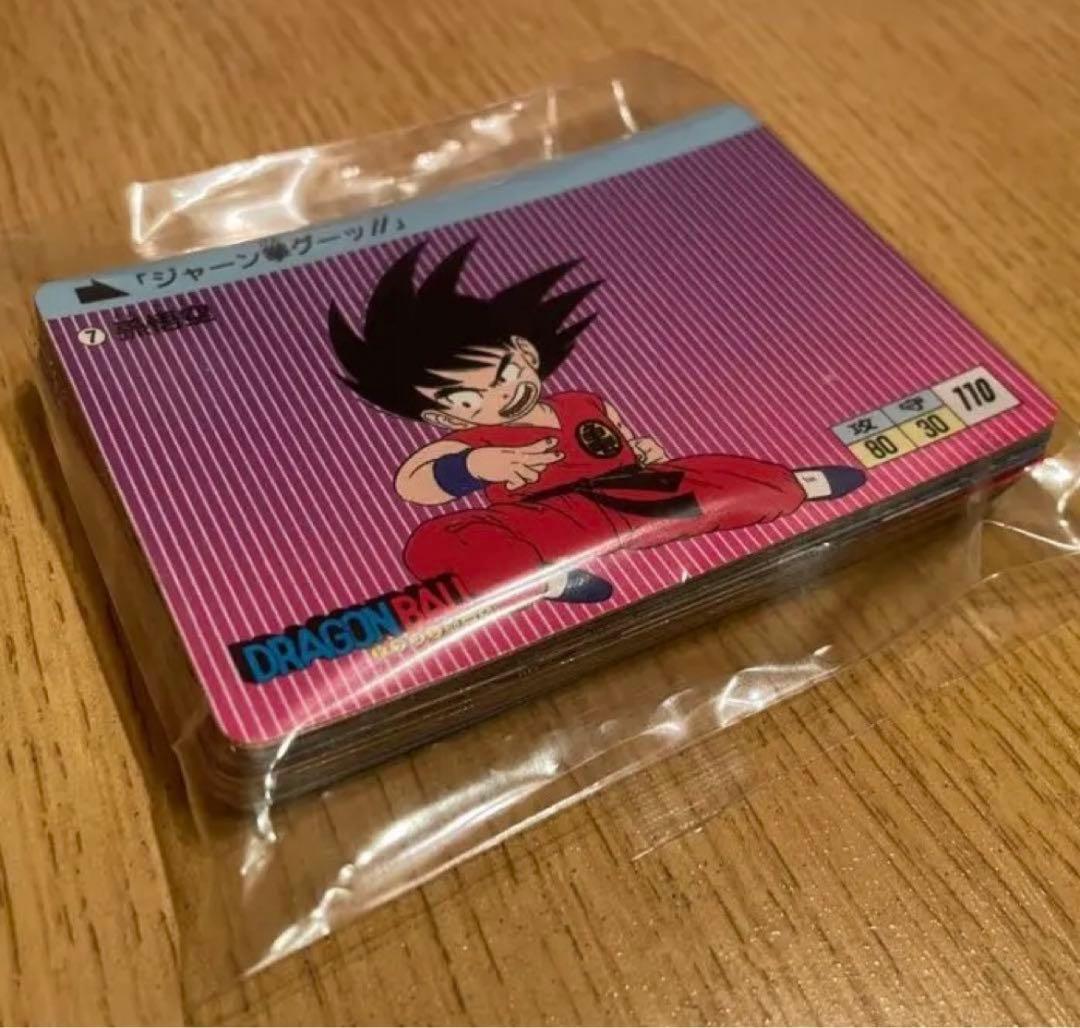 【初版】ドラゴンボールカードダス1988本弾①ノーマルカード34枚プラス1枚