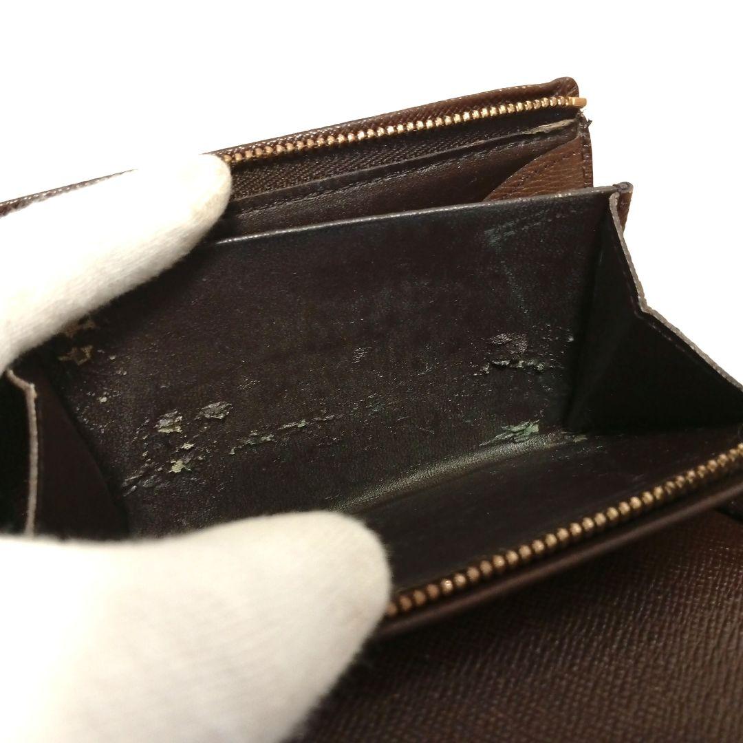 LOUISVUITTON ルイヴィトン ポルトモネビエトレゾール ダミエ 折財布