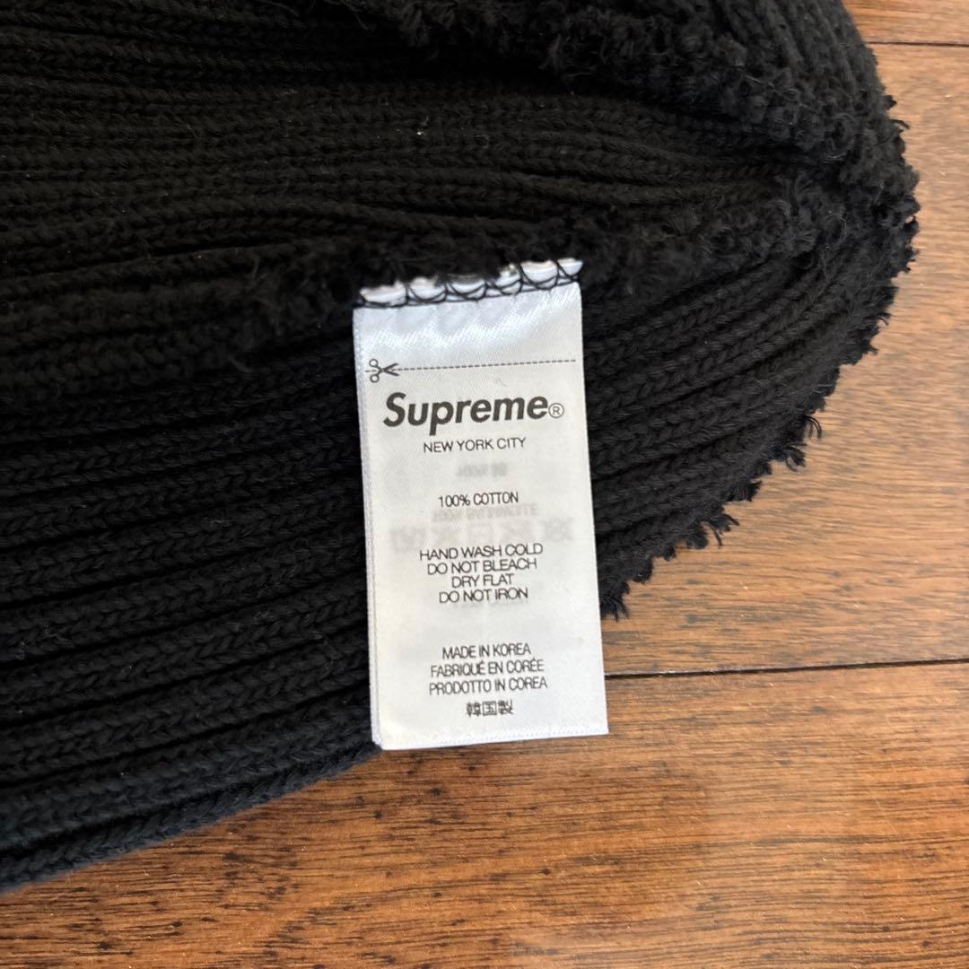 Supreme Beanie ビーニー ブラック　ニットキャップ ボックス