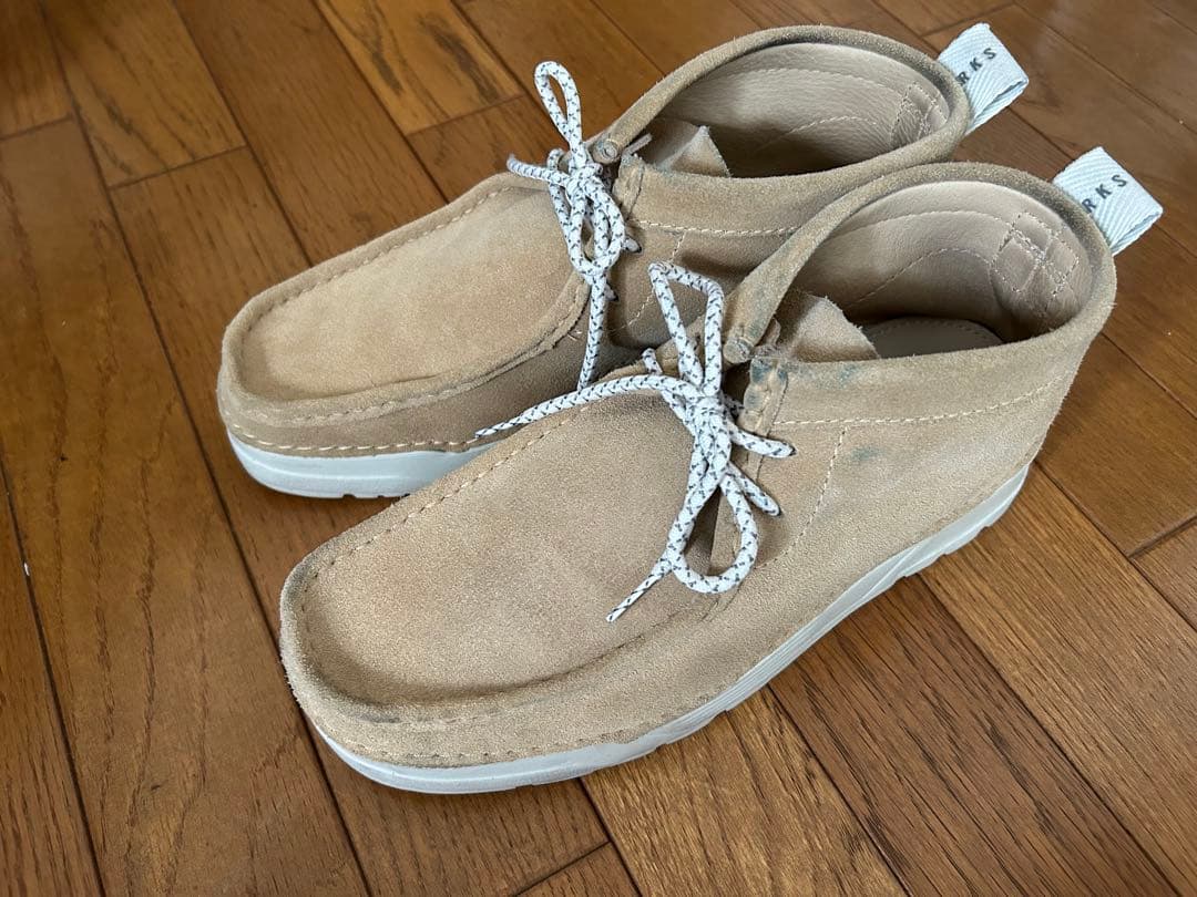 Clarks オリジンワラビー　ベージュ