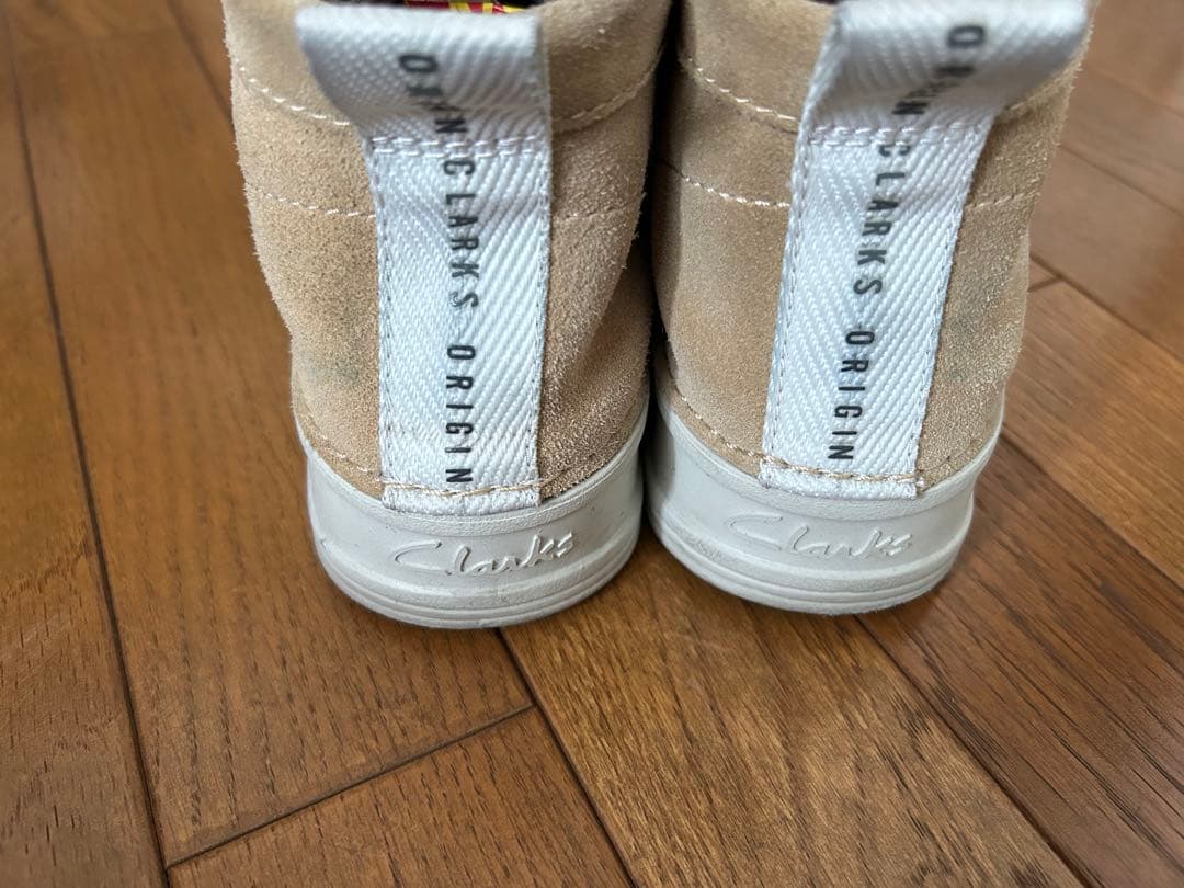 Clarks オリジンワラビー　ベージュ