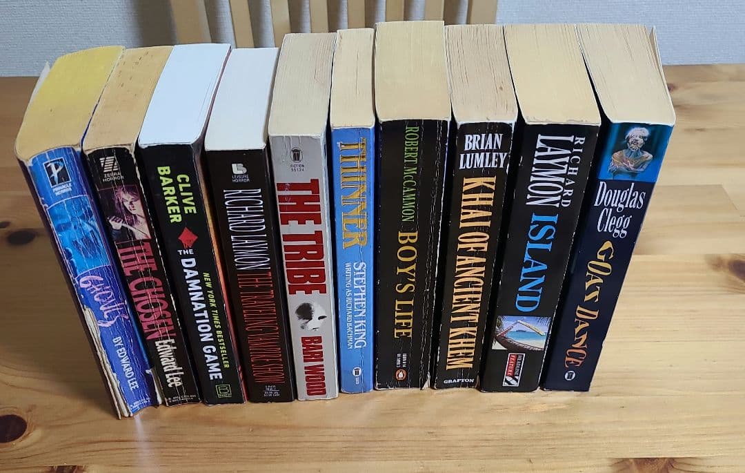 洋書 Horror Set of 10 Novels