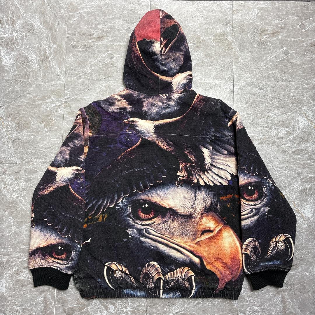 ジャケット・アウター Supreme Eagle Hooded Work Jacket 21SS L