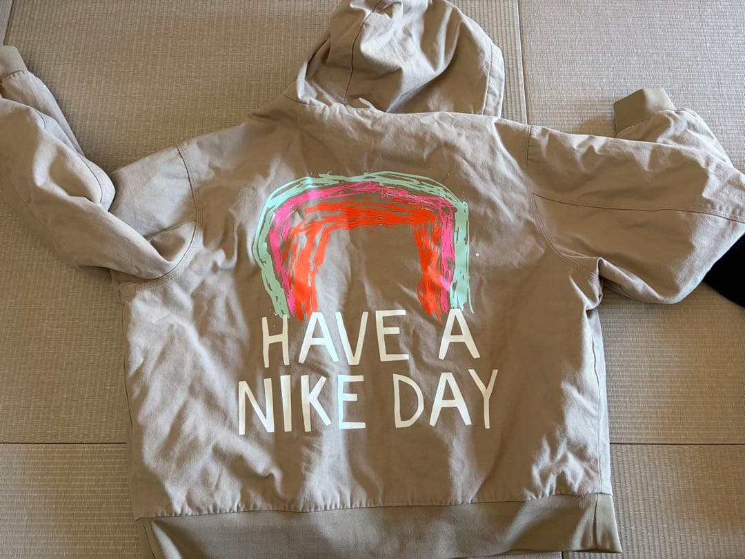 美品⭐️Nike ベージュ ダックジャケット