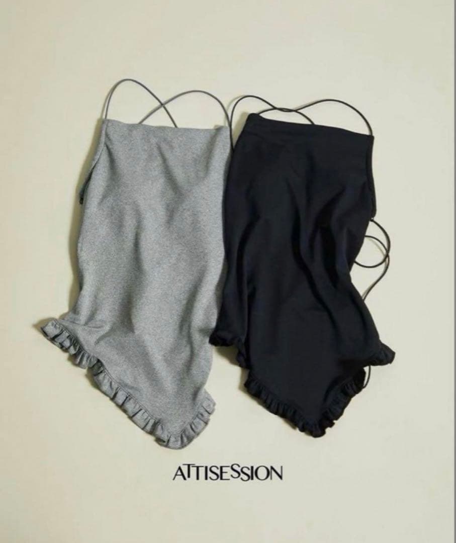 ATTISESSION バックストラップキャミソール