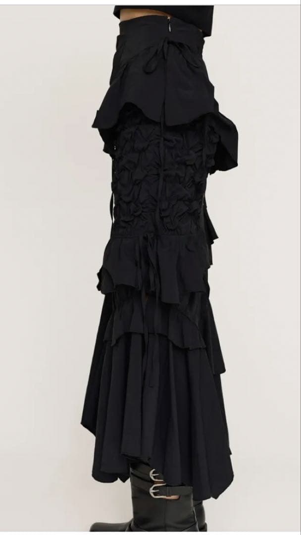 SLY SMOCKING RIBBON DESIGN スカート