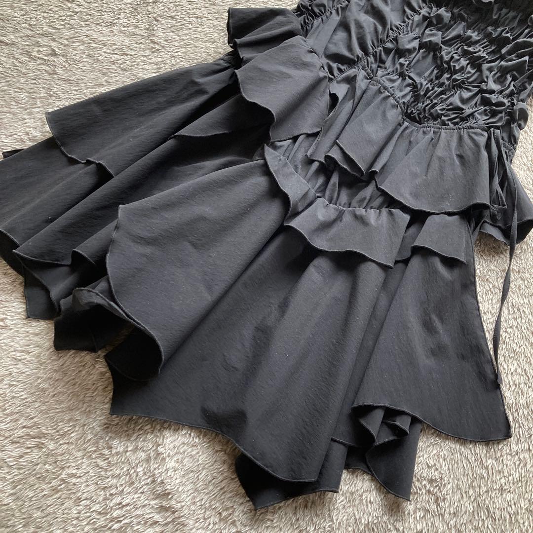 SLY SMOCKING RIBBON DESIGN スカート