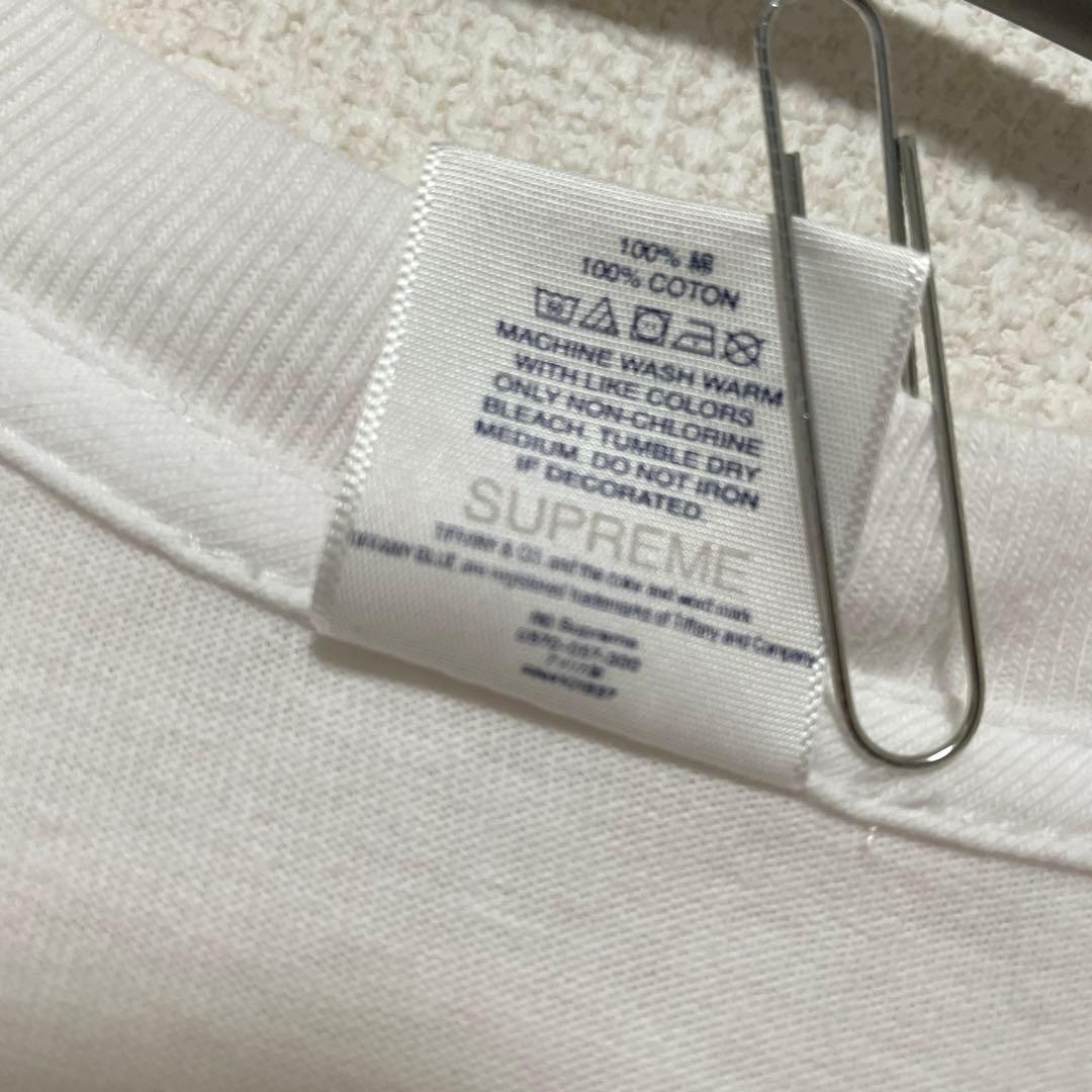 Supreme Tiffany & Co. Box Logo tee Lサイズ