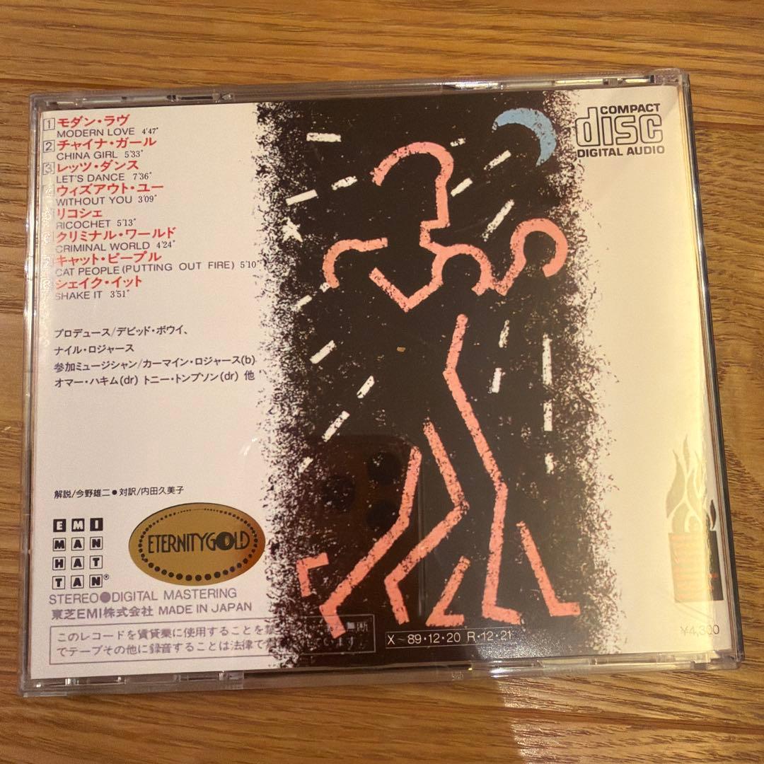 デビッド・ボウイ レッツ・ダンス　エタニティ•ゴールドCD