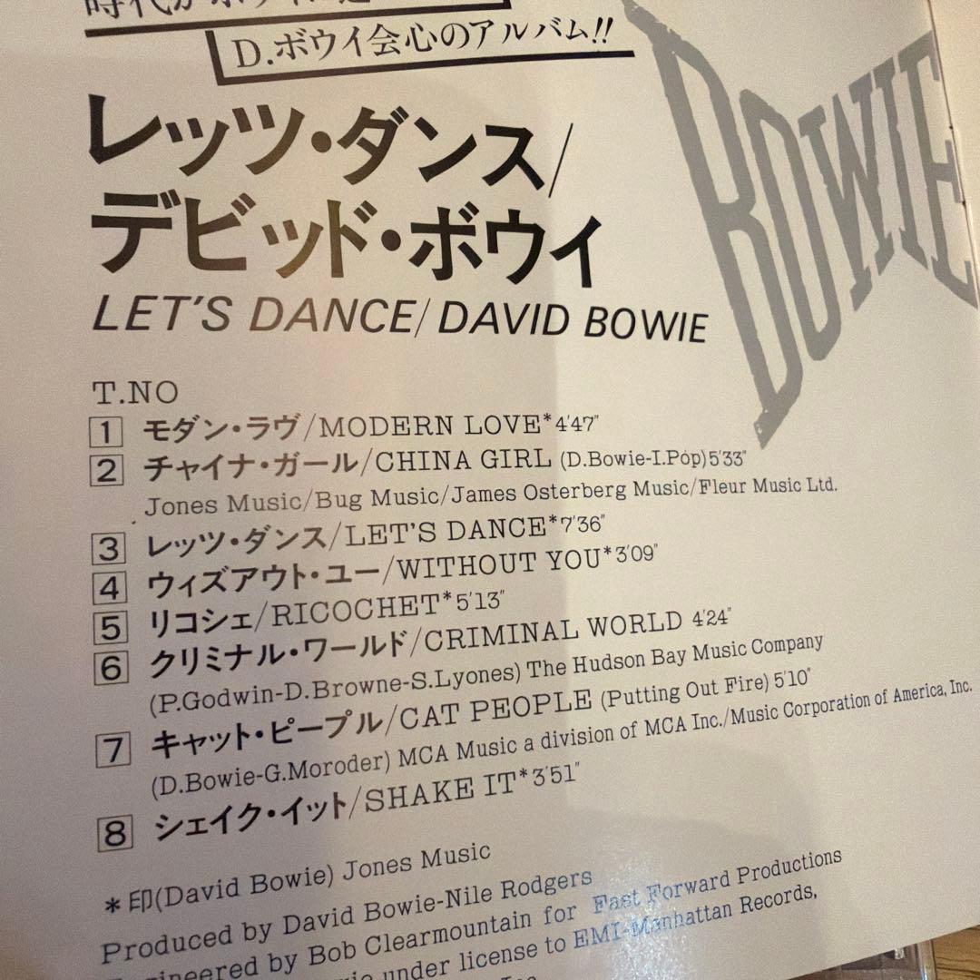 デビッド・ボウイ レッツ・ダンス　エタニティ•ゴールドCD