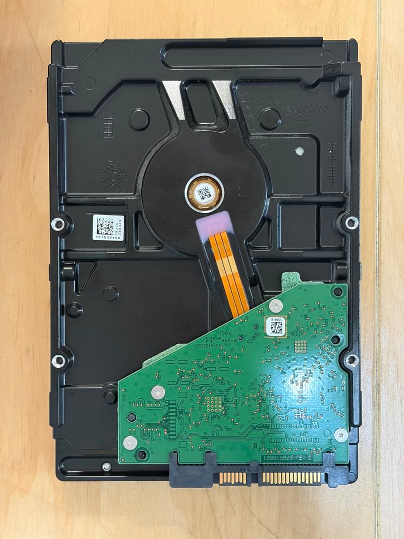 Seagate BarraCuda 4TB HDD ×2個 (8TB)