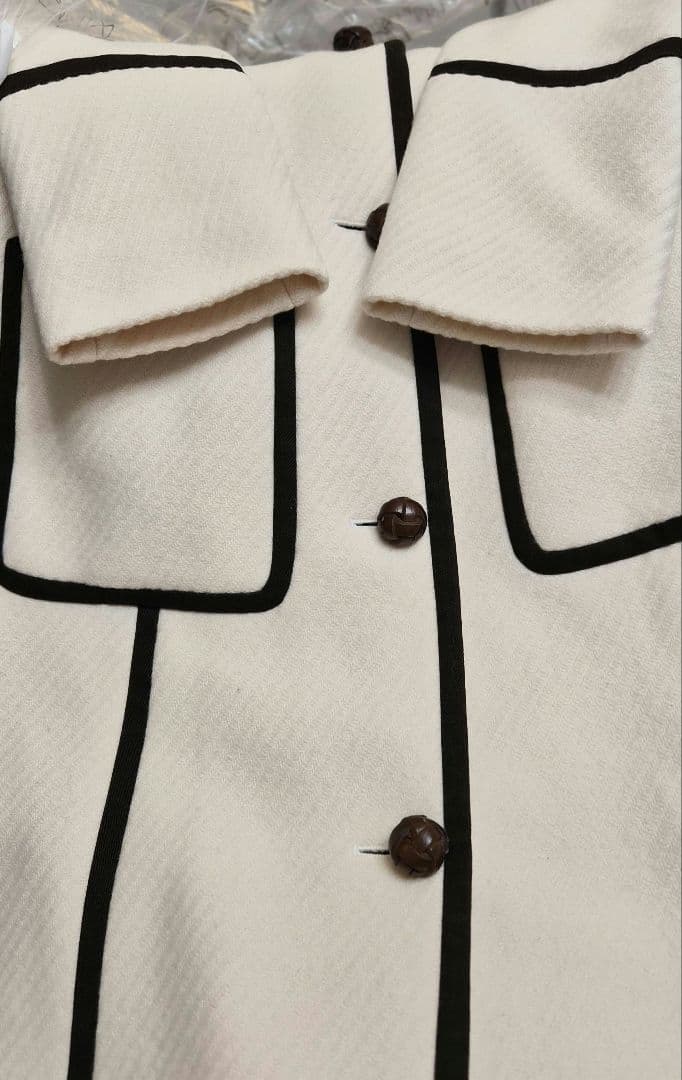 VALENTINO ROMA ヴァレンティノ ローマ ウール ロングコート 40