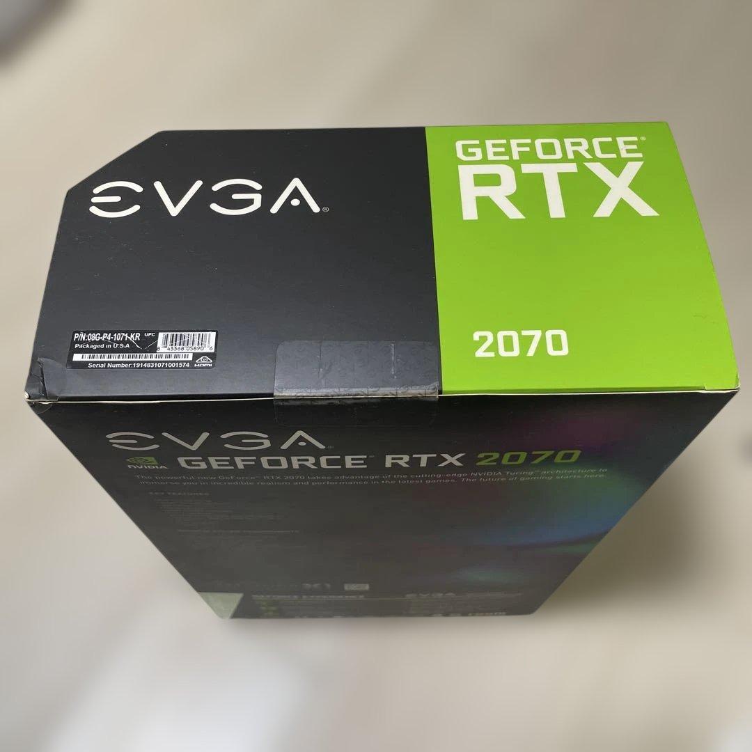 【新品、未開封】EVGA GEFORCE RTX 2070 BLACK