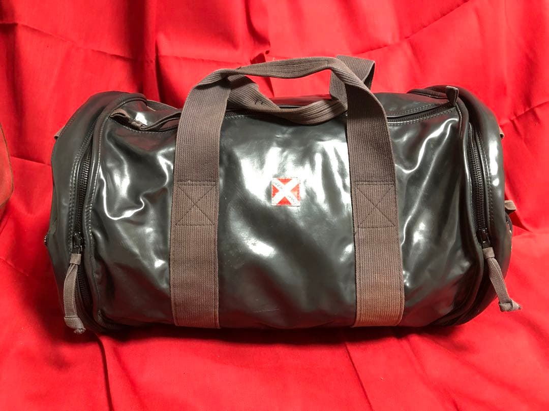 90s 日本製 LUGGAGE LABEL 山口タグ ボストン バッグ