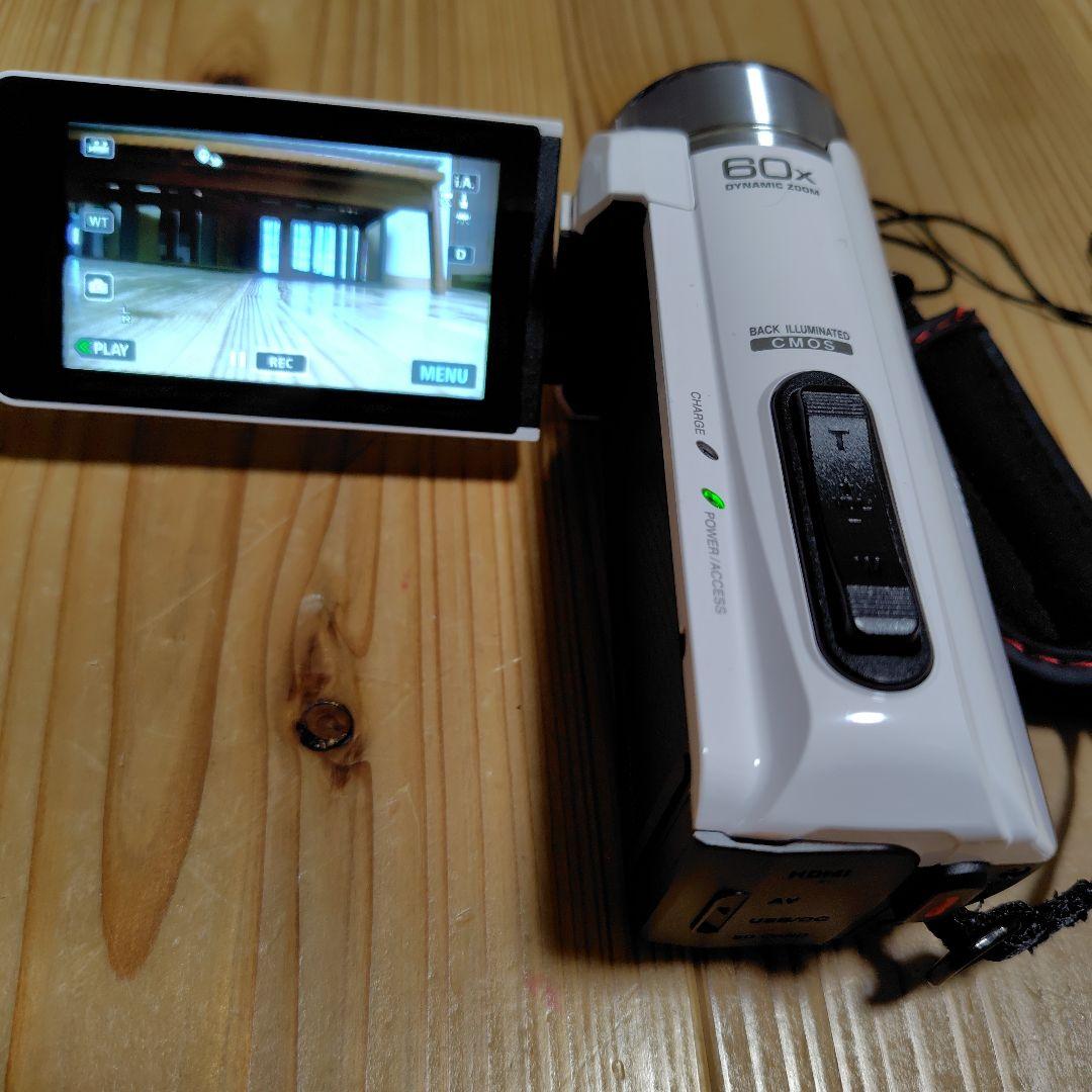 JVC ハイビジョンビデオカメラ 60倍ズーム