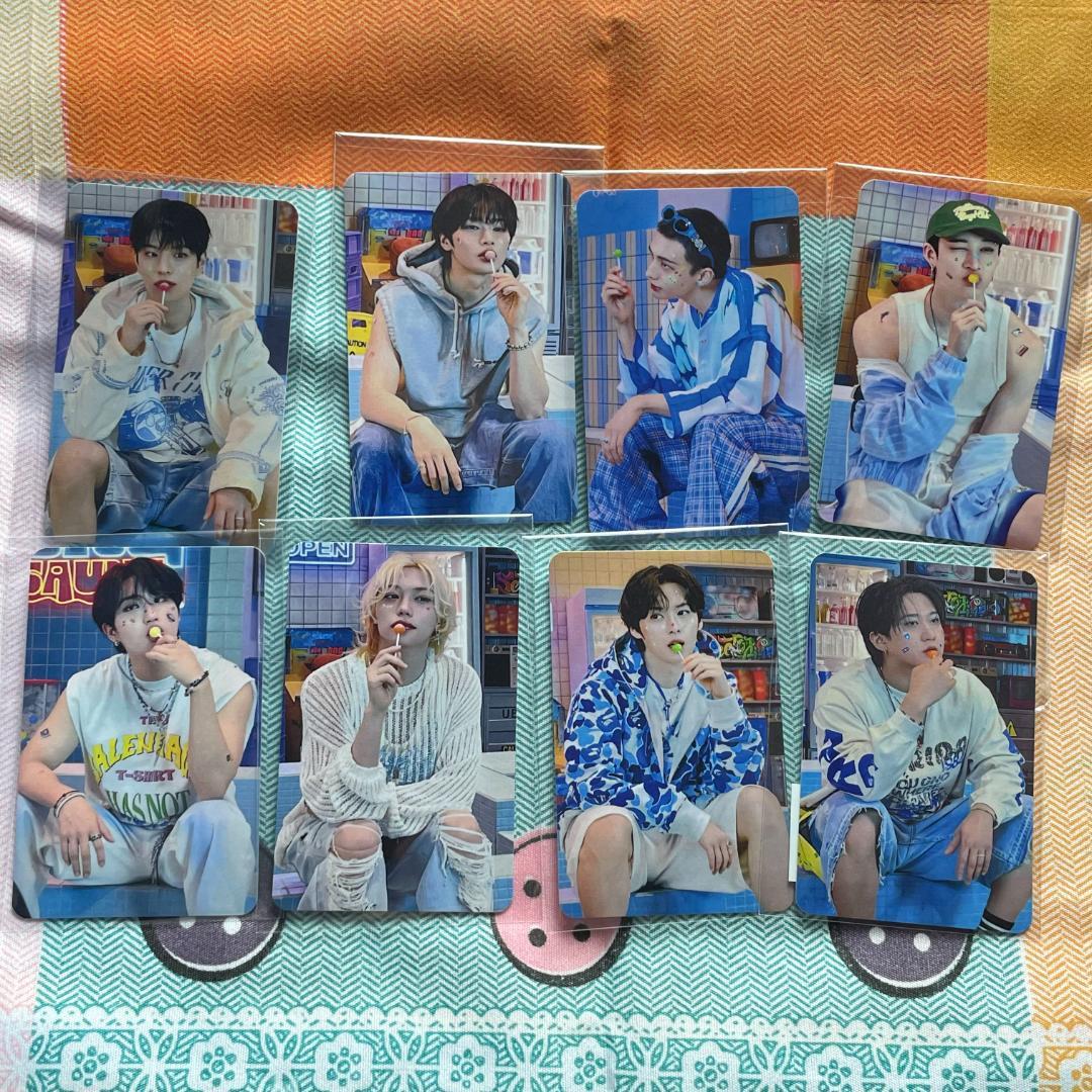 Straykids 8枚 JYP 特典ス 全員KARMA キズ JAPANトレカ