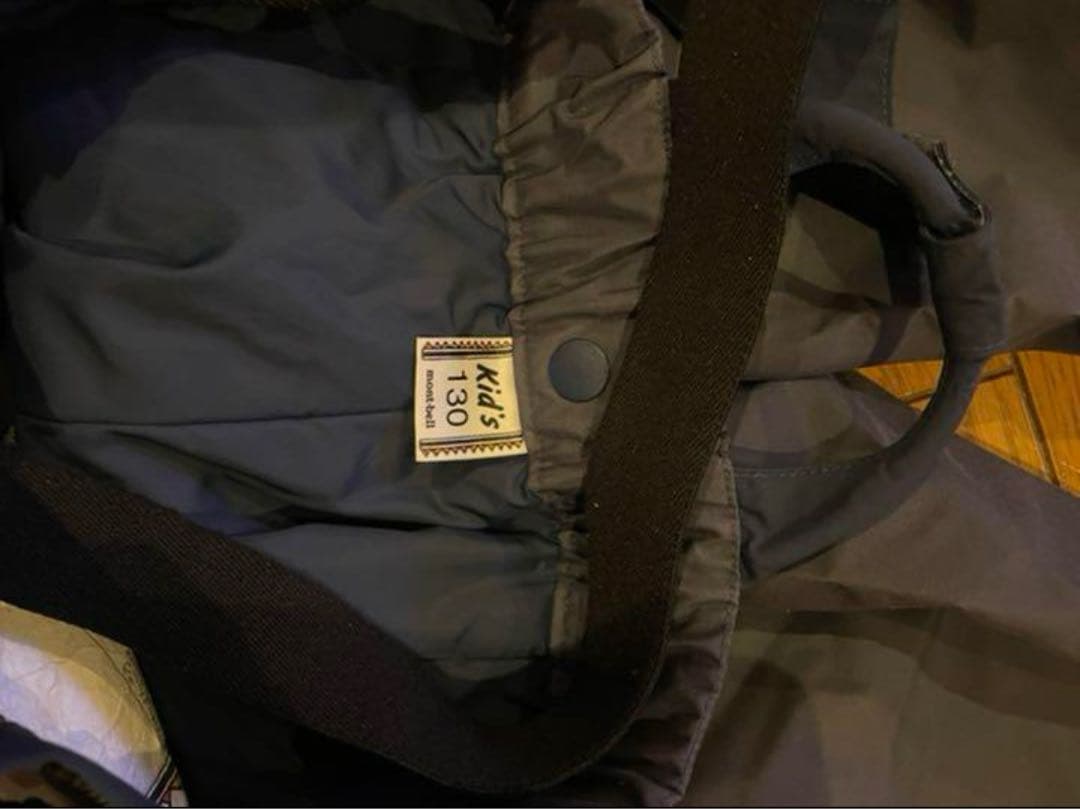 モンベル　パウダーステップ パンツ Kid's 130 スキー　スノボー