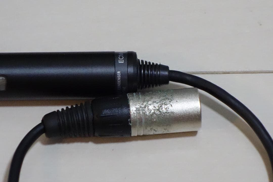 動作しました 業務用 鋭指向性 ガンマイク ECM-XM1 純正品 SONY
