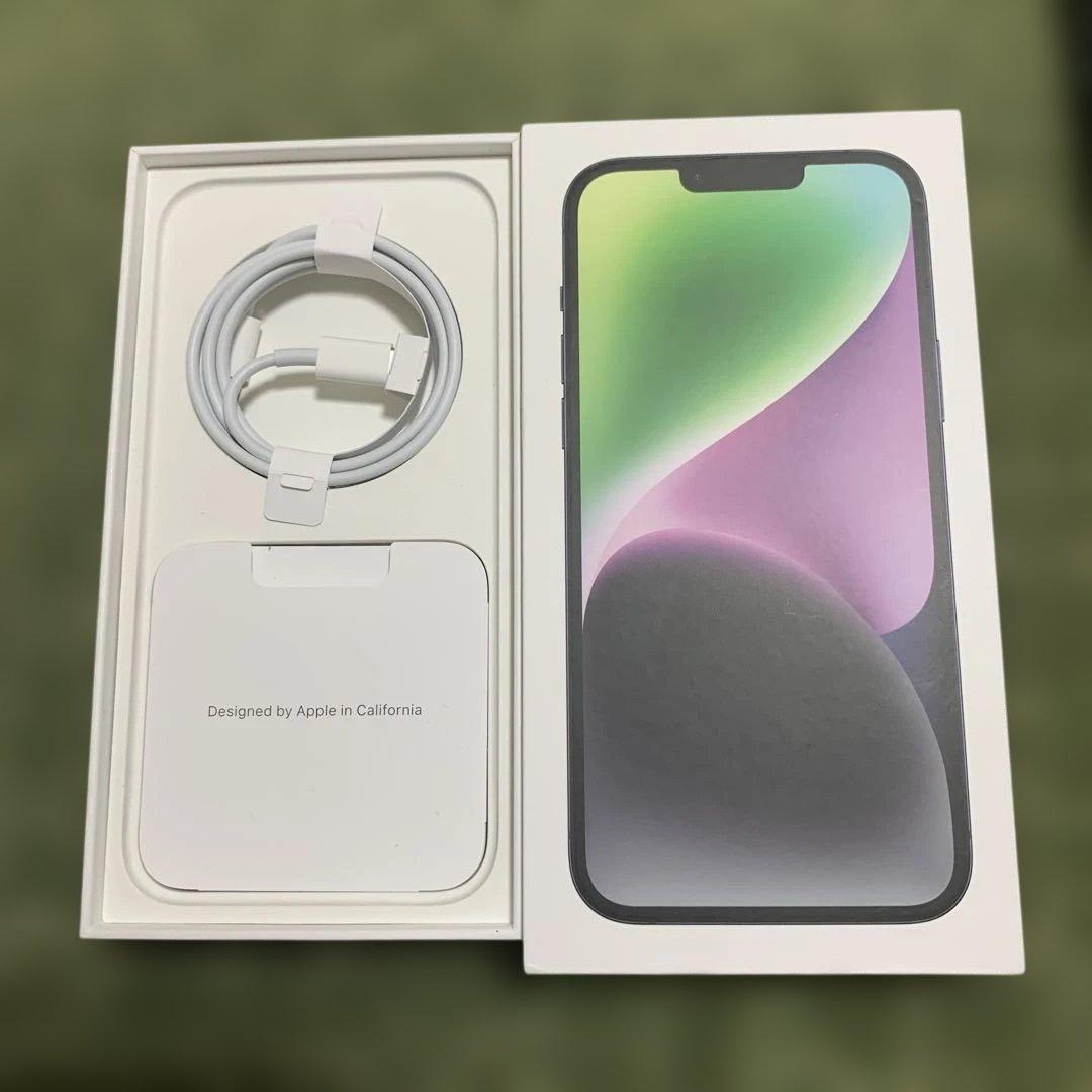【超超美品★電池新品】iPhone 14 Plus 128GB ミッドナイト
