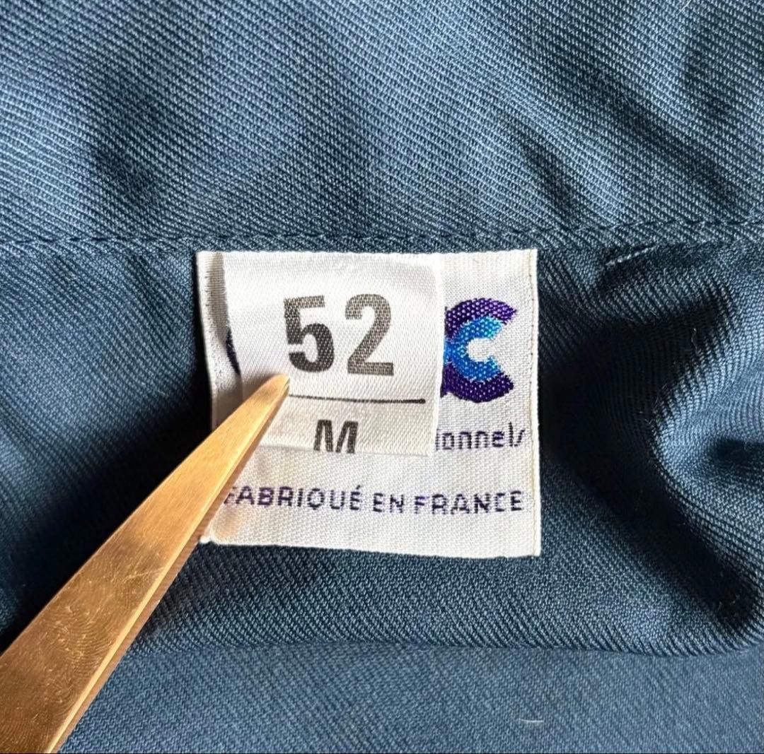【80s eur vintage】ブルゾン　ワークジャケット　フランス製　短丈