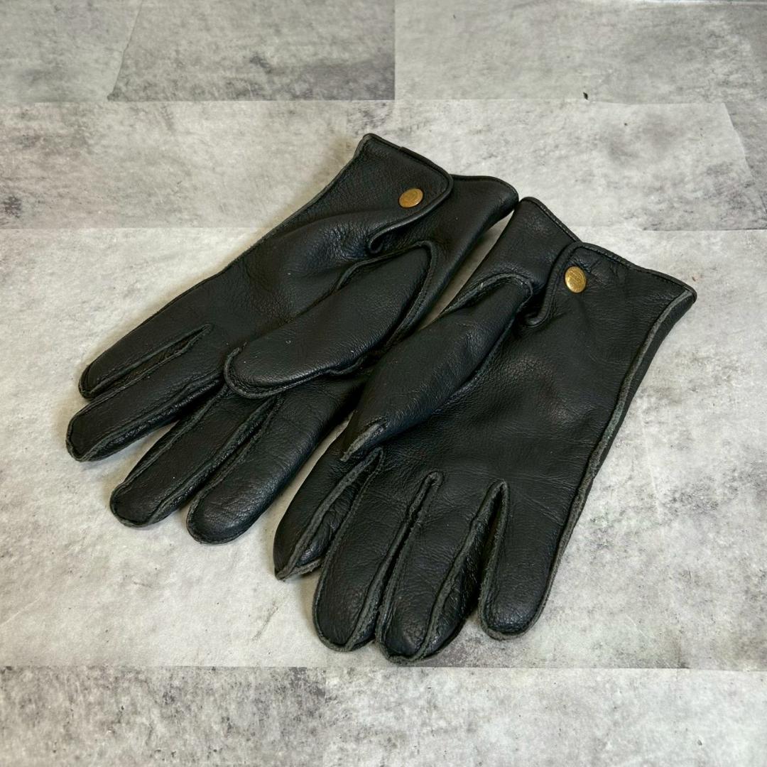 GLAD HAND&Co　本革 レザー グローブ　手袋 黒 DMG54