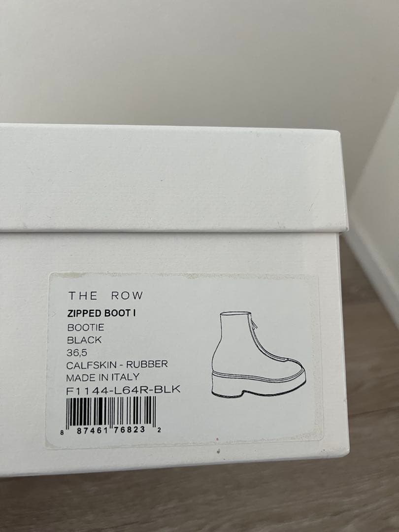 専用_ ザロウ THE ROW ZIPPED BOOT I 36.5