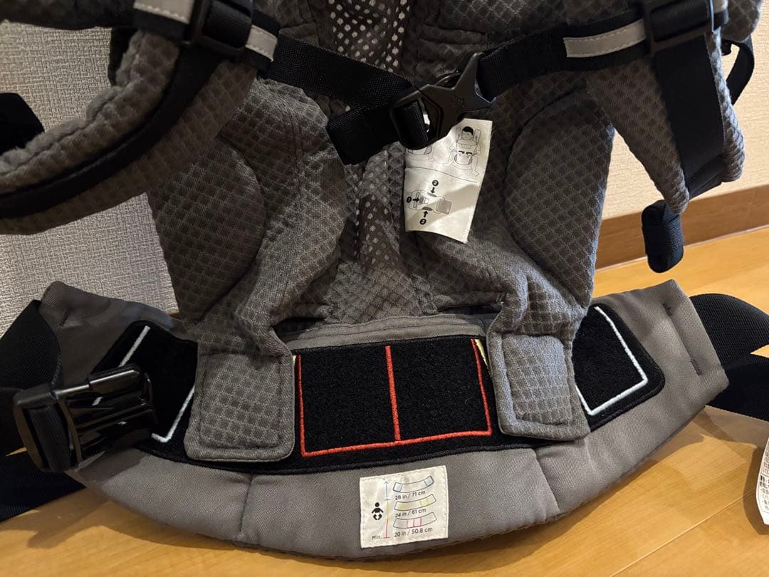 【美品】エルゴベビー　オムニ ブリーズ　グラファイトグレー
