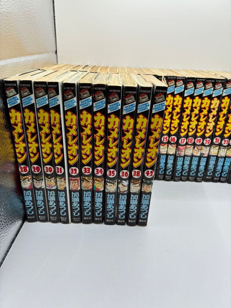 【初版多数23冊】カメレオン 不揃い32冊セット（1〜42巻内）加瀬あつし