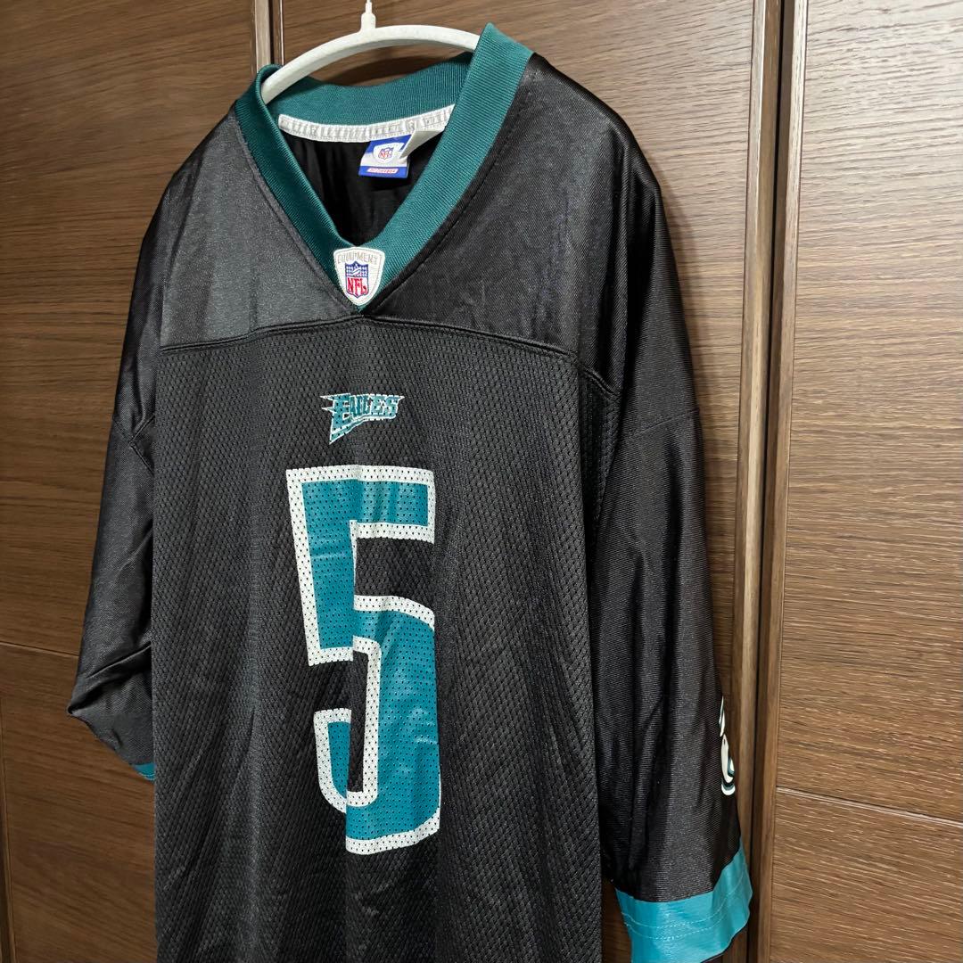 00s Y2K Reebok×NFL イーグルス マクナブ5 ゲームシャツ XL