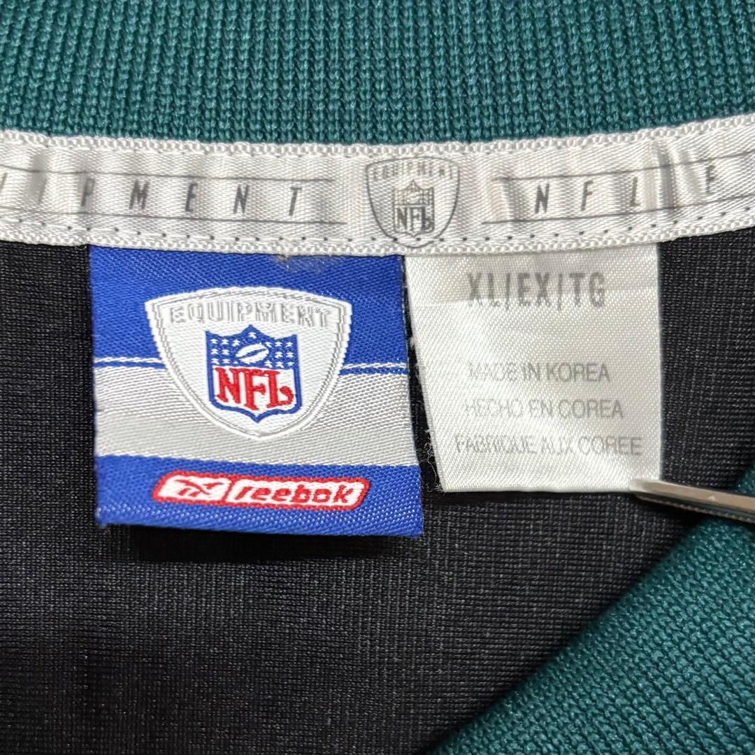 00s Y2K Reebok×NFL イーグルス マクナブ5 ゲームシャツ XL