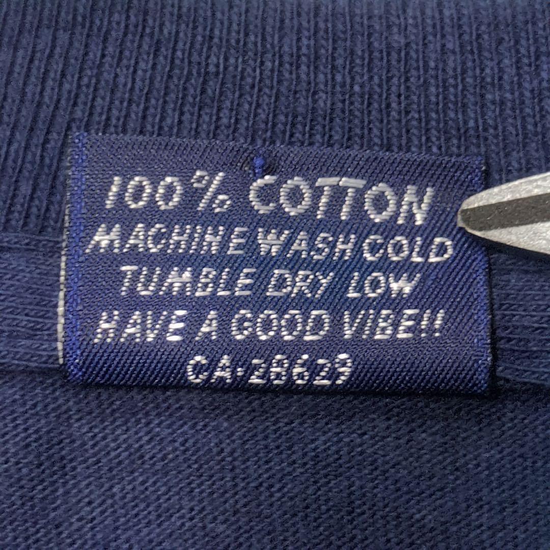90s USA製 OLD STUSSY バックプリント　シングルステッチ