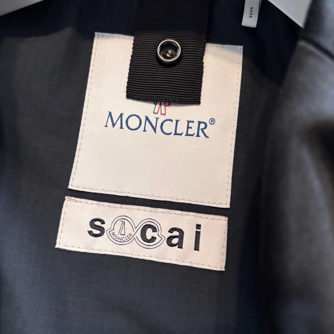 MONCLER SACAI モンクレール　サカイ　ダブルテーラードジャケット