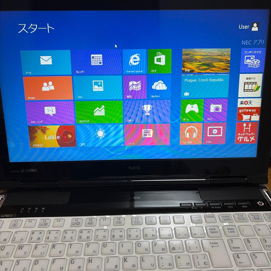 【初期化済】NEC LaVie LL750/JS Core i7 ノートPC