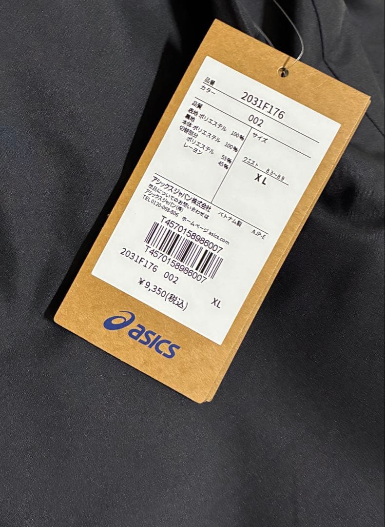 K*U様 【新品】ASICS/裏トリコットグラフィック ウインドブレーカーフーデ