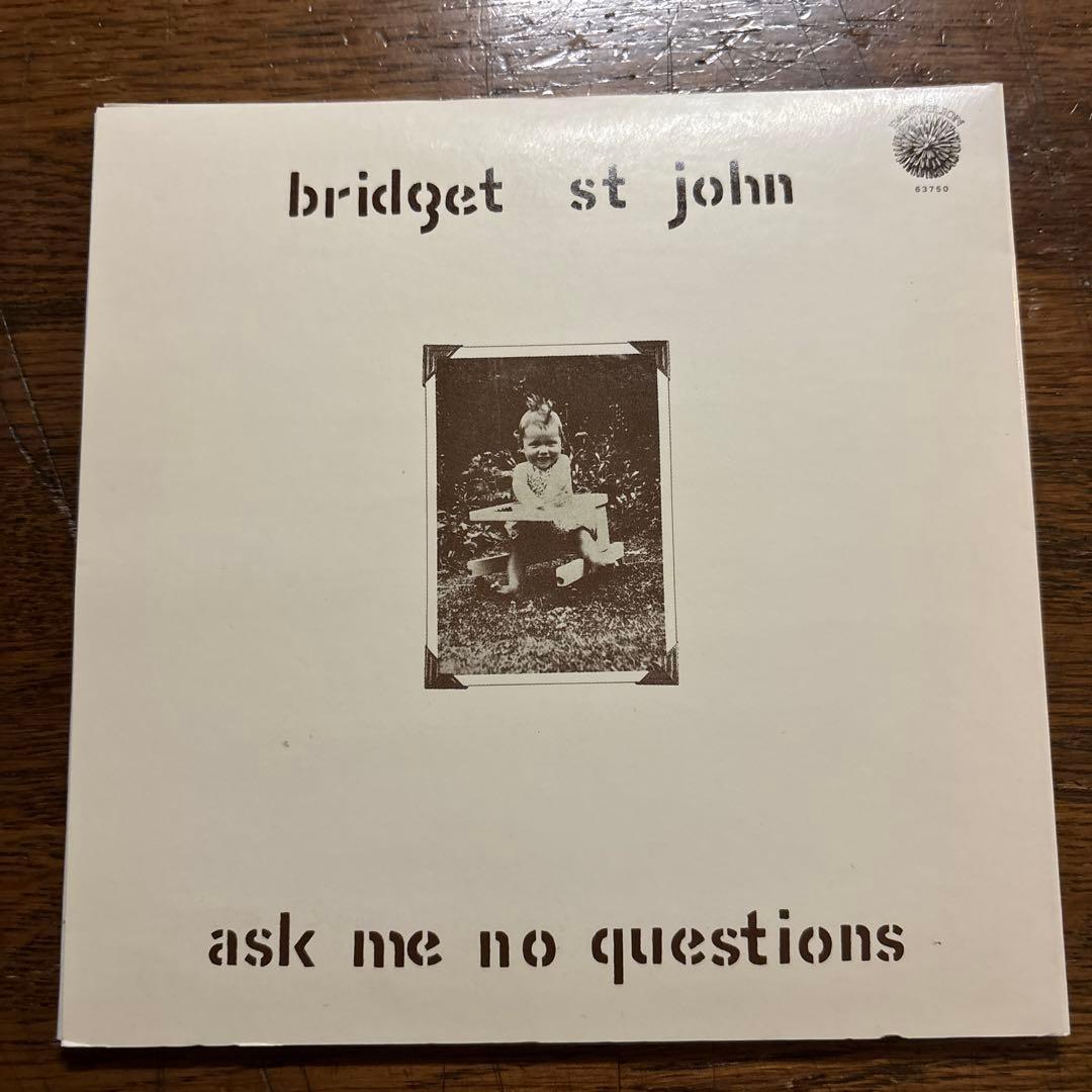 紙ジャケbridget st john ask me no questions