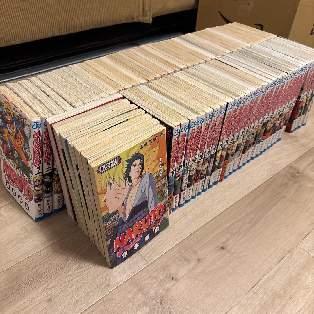 【美品】ナルトNARUTOコミック全巻1-72巻