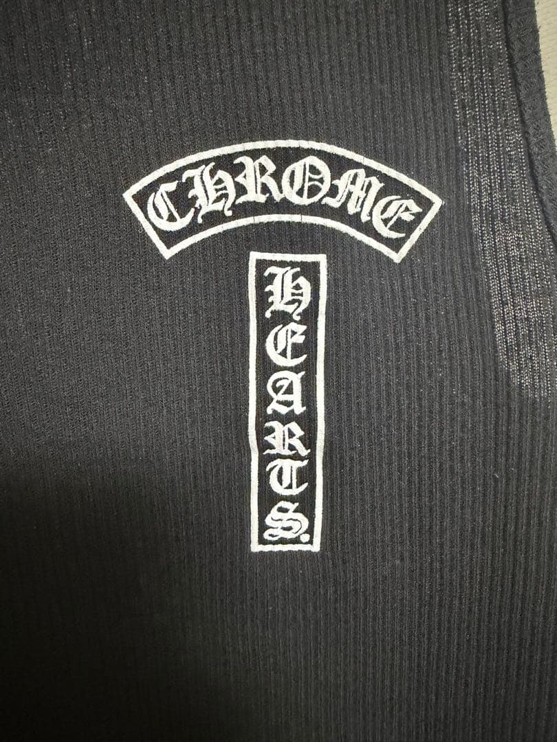 【インボイス原本】Chrome Hearts クロムハーツ タンクトップ Tバー