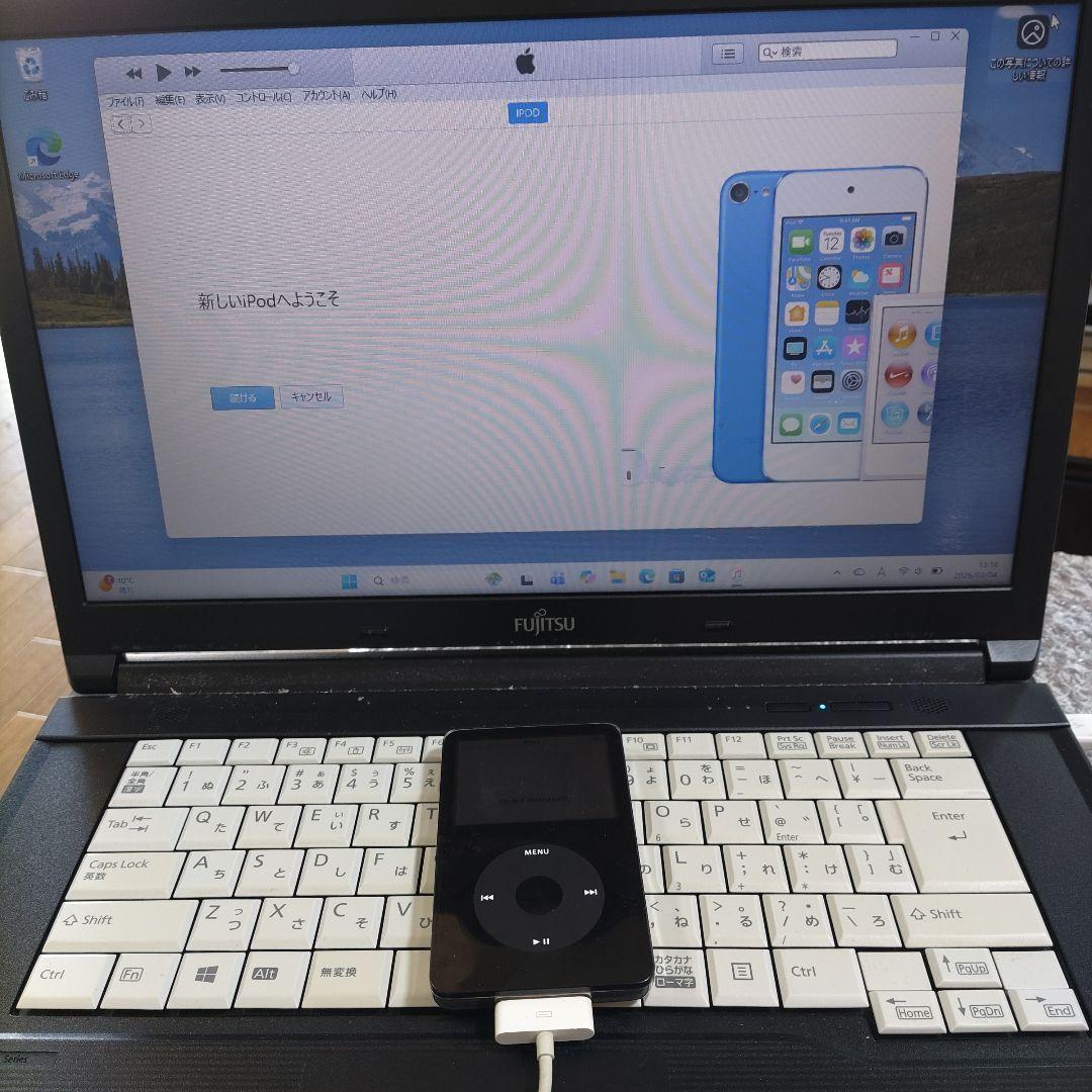 アイポッドクラシック PA146J A1136 30GB 管理ナンバー608