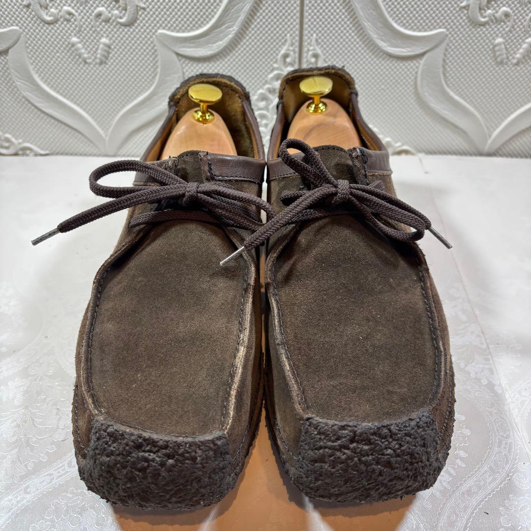 Clarksクラークス ワラビー ナタリー スエード シューズ　27.0cm