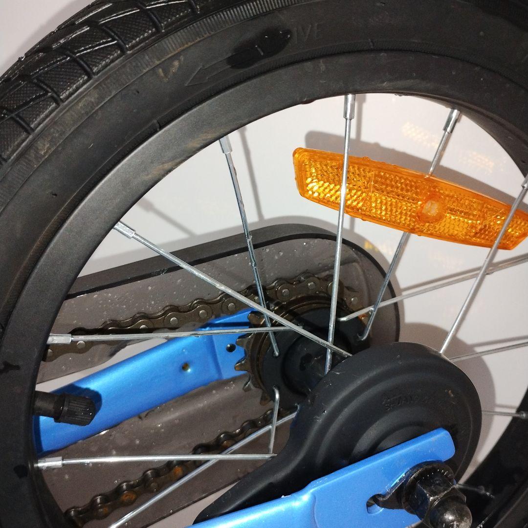 【美品】STRIDER 14x 幼児用自転車 青