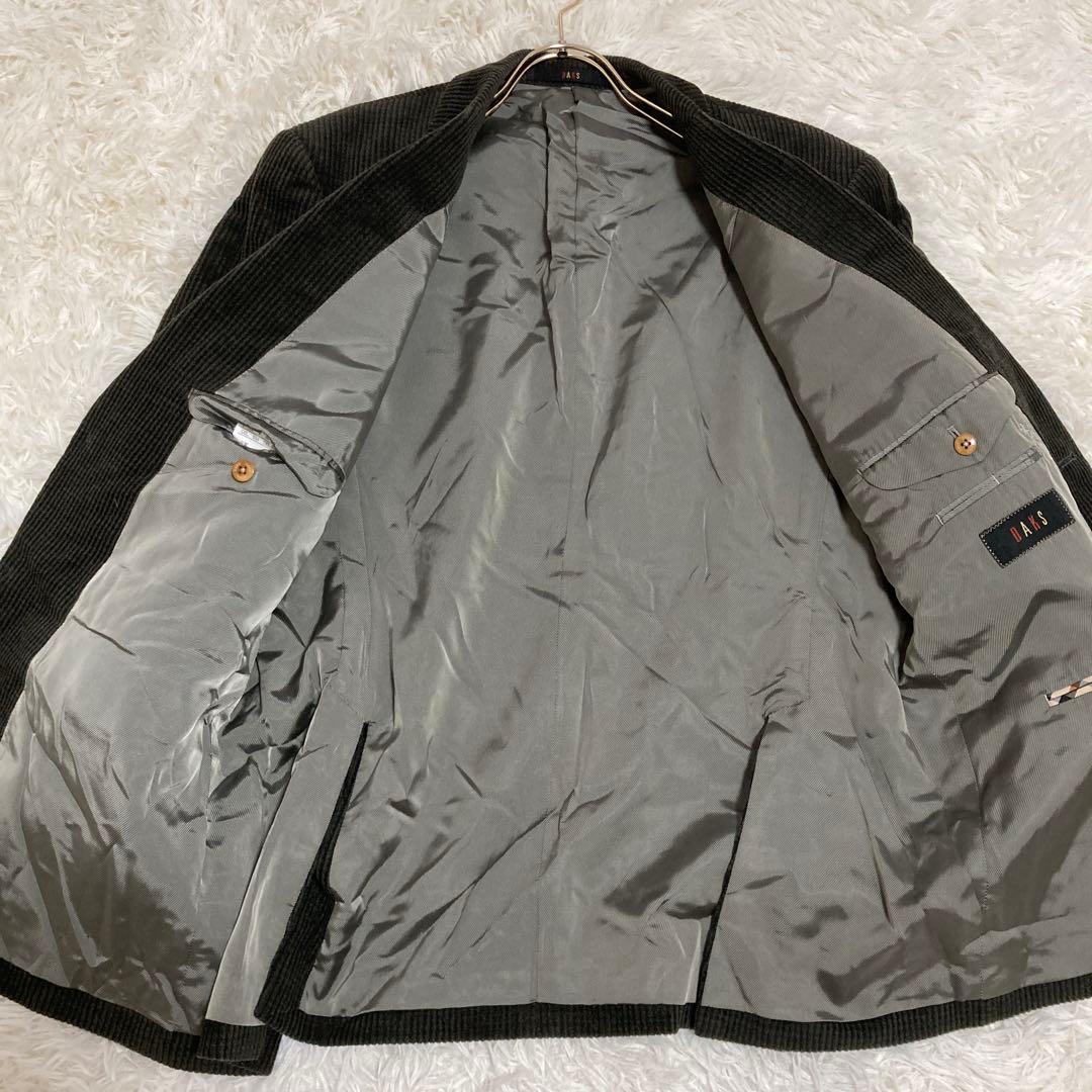 DAKS コーデュロイジャケット ダークグリーン BB5 秋冬 カジュアル