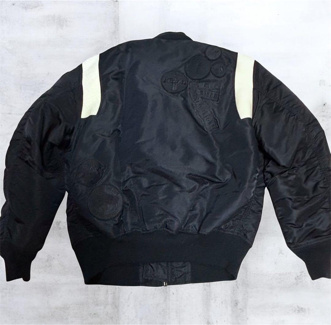 【希少】STUSSY 25周年記念 MA-1 ALPHA製 Fragment L